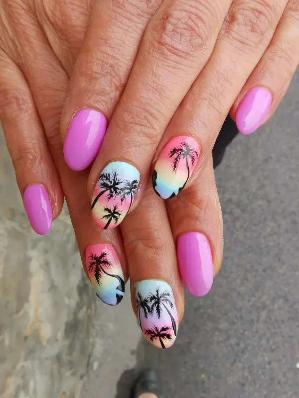 Nyári köröm - mükörömépítés Budapesten