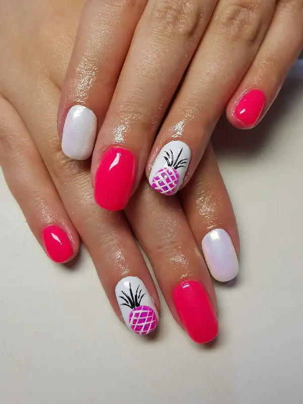 Nyári köröm - mükörömépítés Budapesten