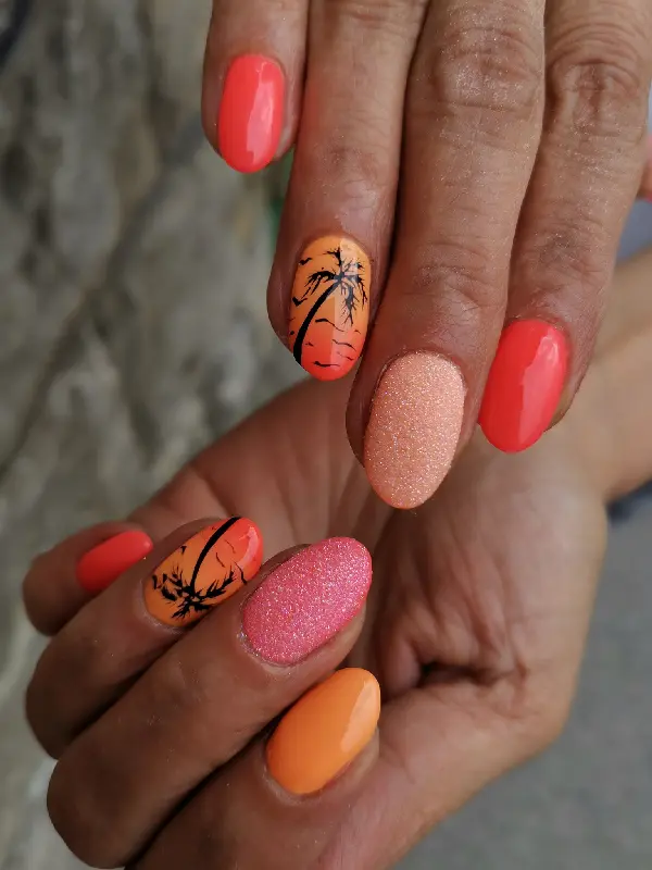 Nyári köröm - mükörömépítés Budapesten