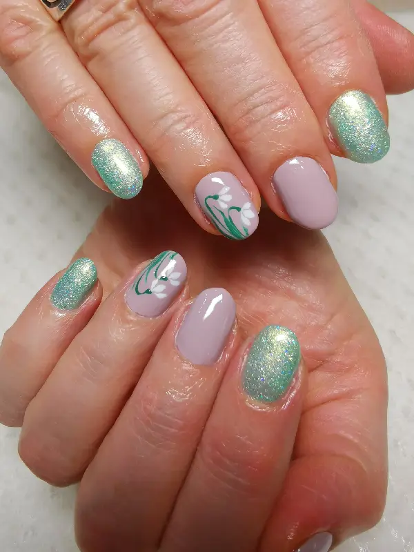 Tavaszi köröm - mükörömépítés Budapesten