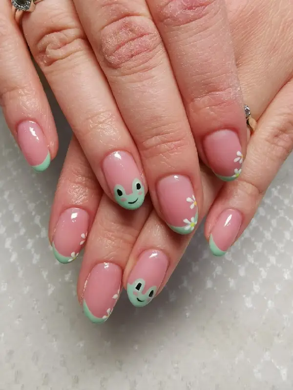 Tavaszi köröm - mükörömépítés Budapesten