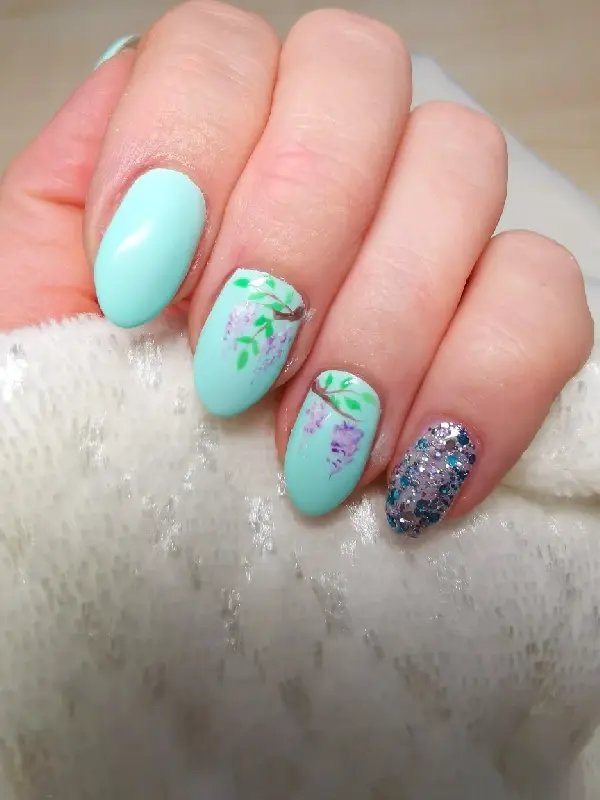 Tavaszi köröm - mükörömépítés Budapesten