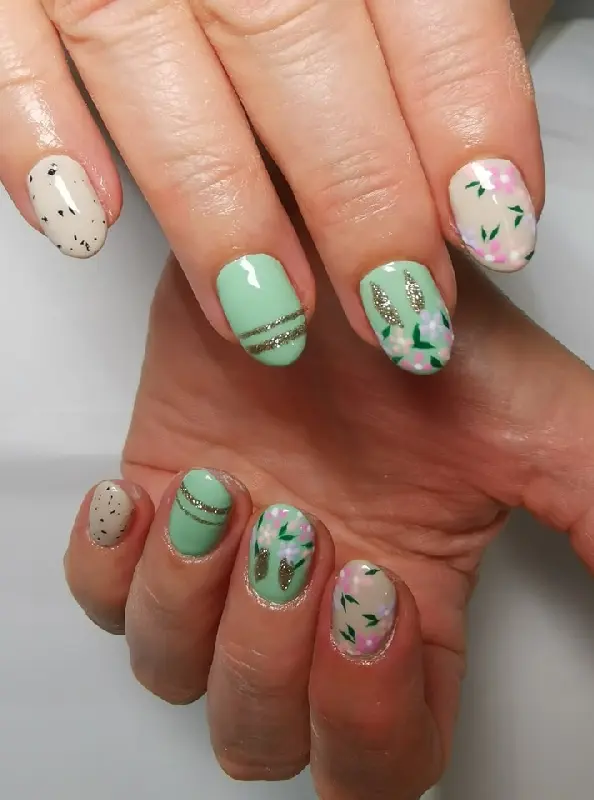 Tavaszi köröm - mükörömépítés Budapesten