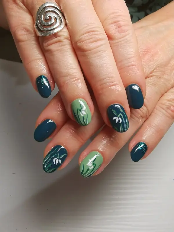 Tavaszi köröm - mükörömépítés Budapesten